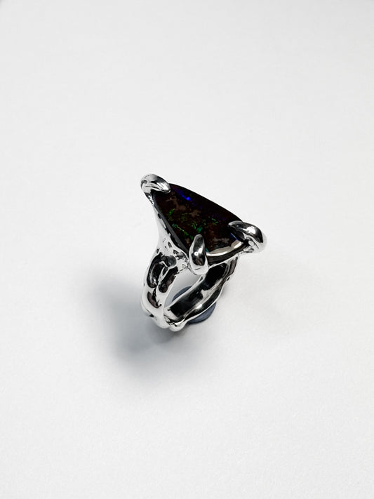 Dendritic Phosphorescence Ring - Size 7.5