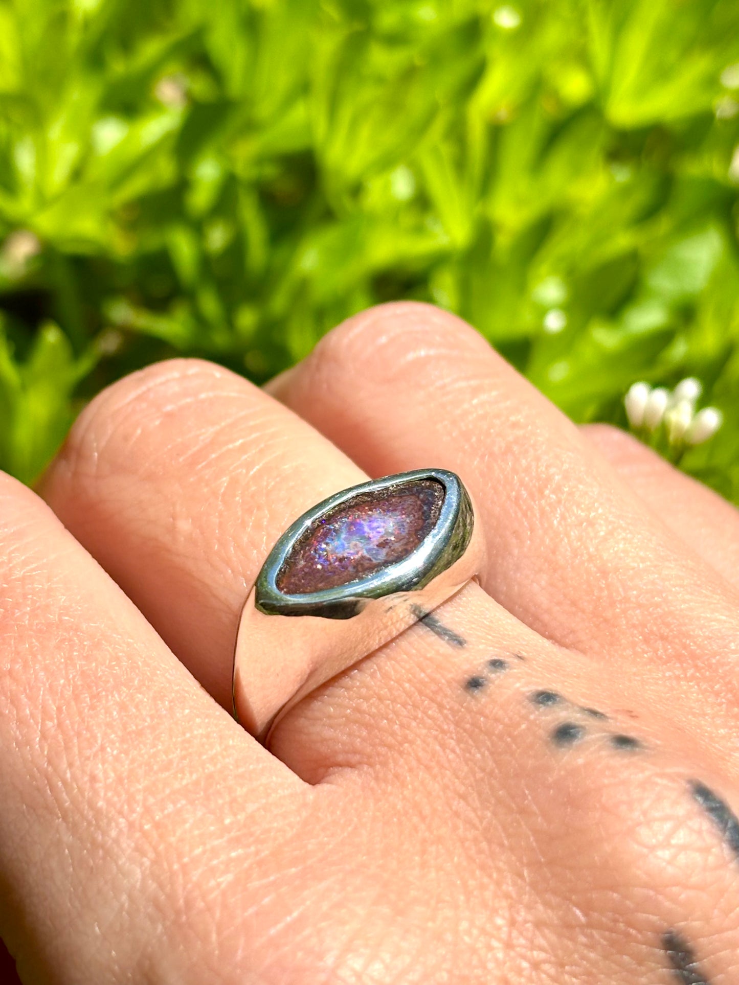 Psychedelic Eye Ring - Size 8