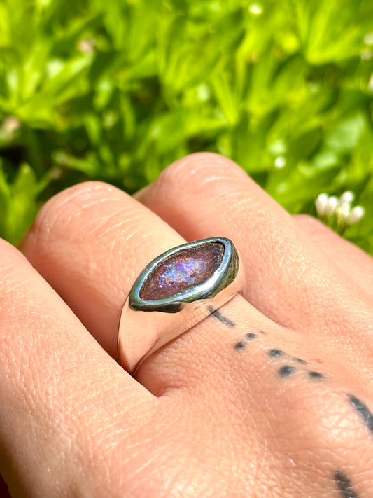 Psychedelic Eye Ring - Size 8