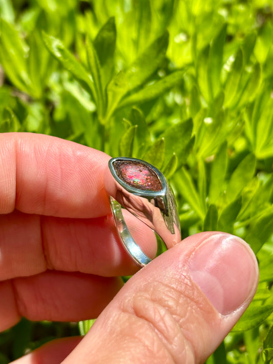 Psychedelic Eye Ring - Size 8