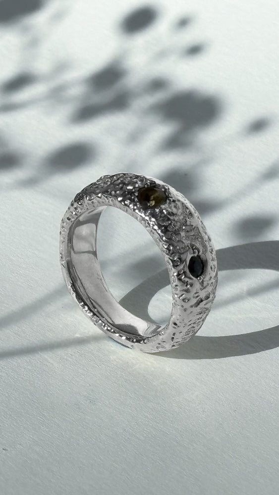 Texture Queen Ring - Size 7.75