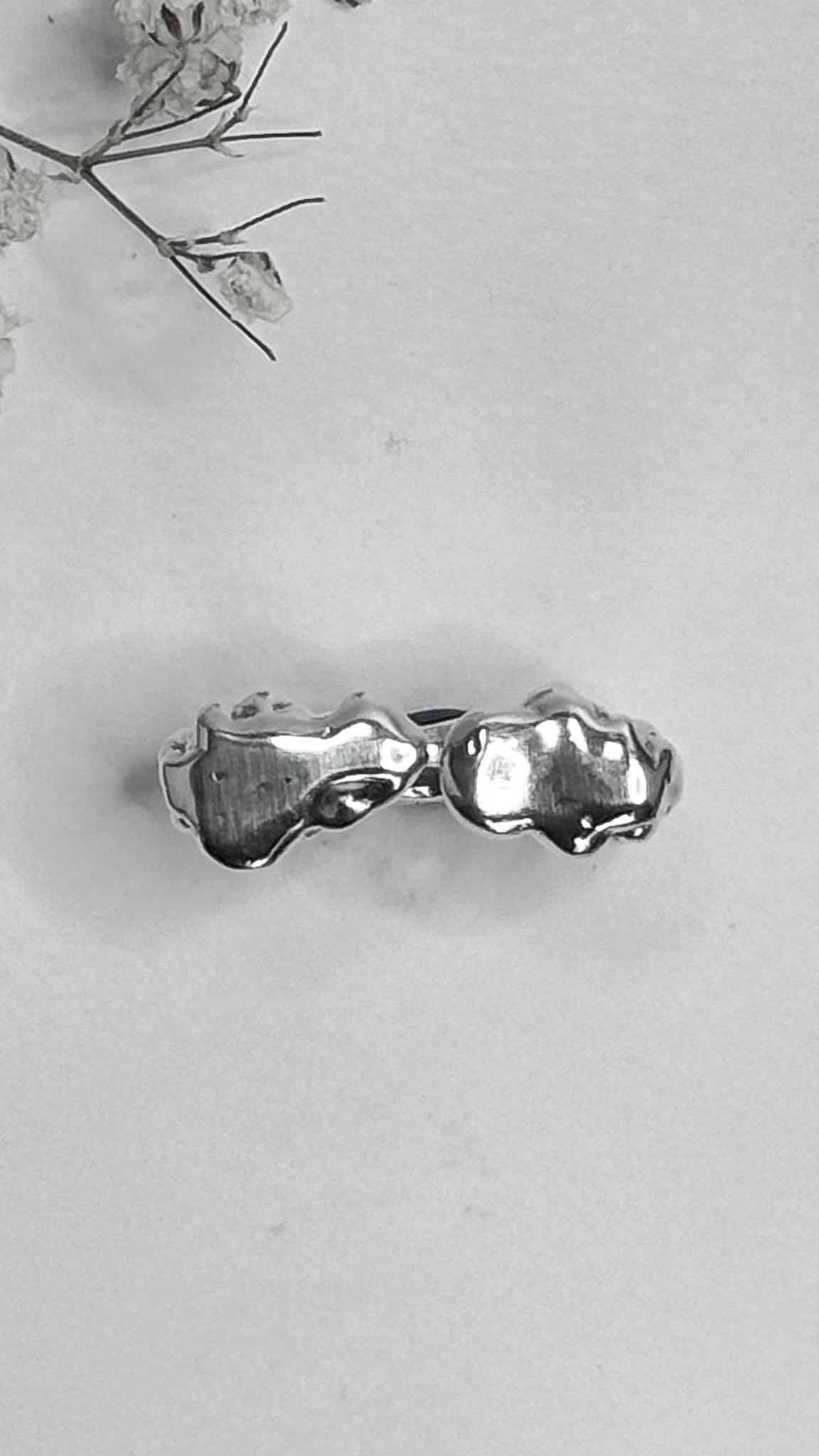 Bubble Cloud Ring - Size 9.75