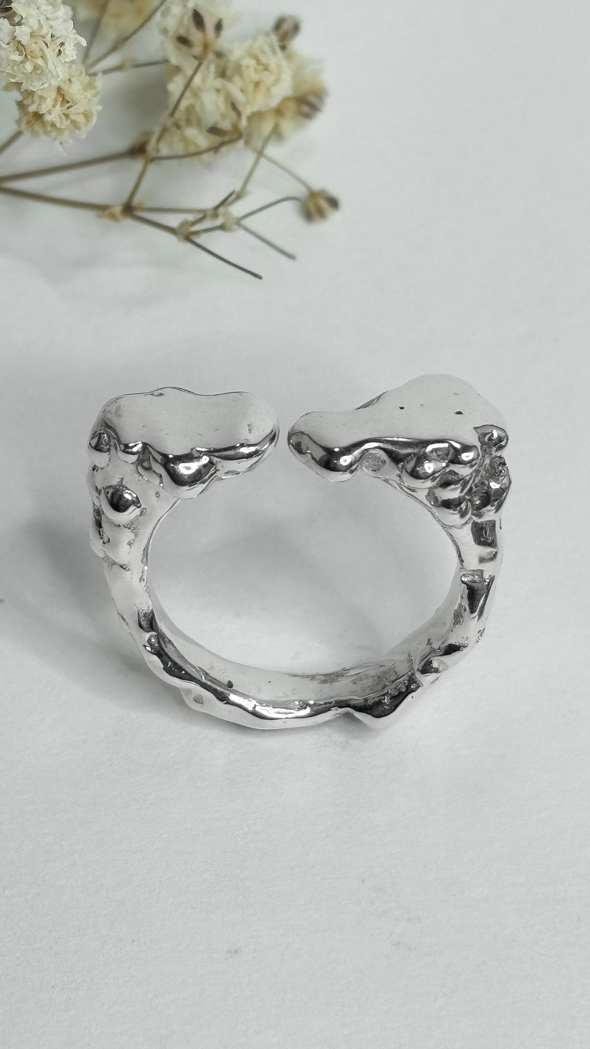 Bubble Cloud Ring - Size 9.75