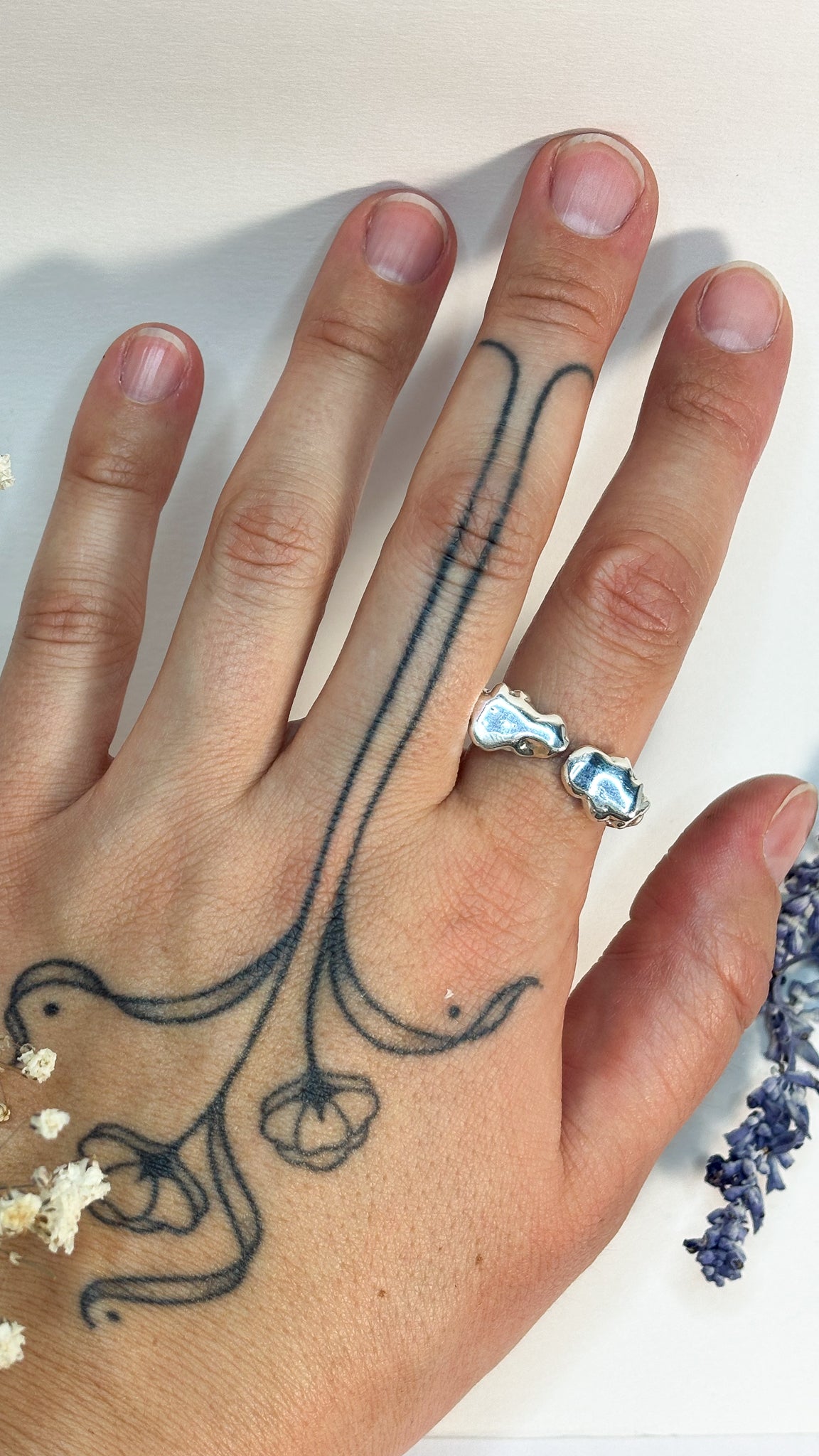 Bubble Cloud Ring - Size 9.75