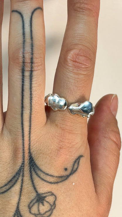 Bubble Cloud Ring - Size 9.75