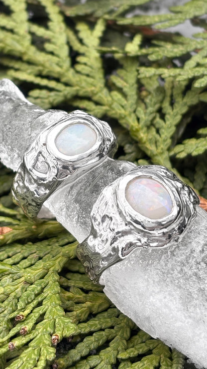 Huron at Winter I Ring - Size 9.25