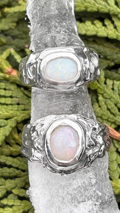 Huron at Winter I Ring - Size 9.25