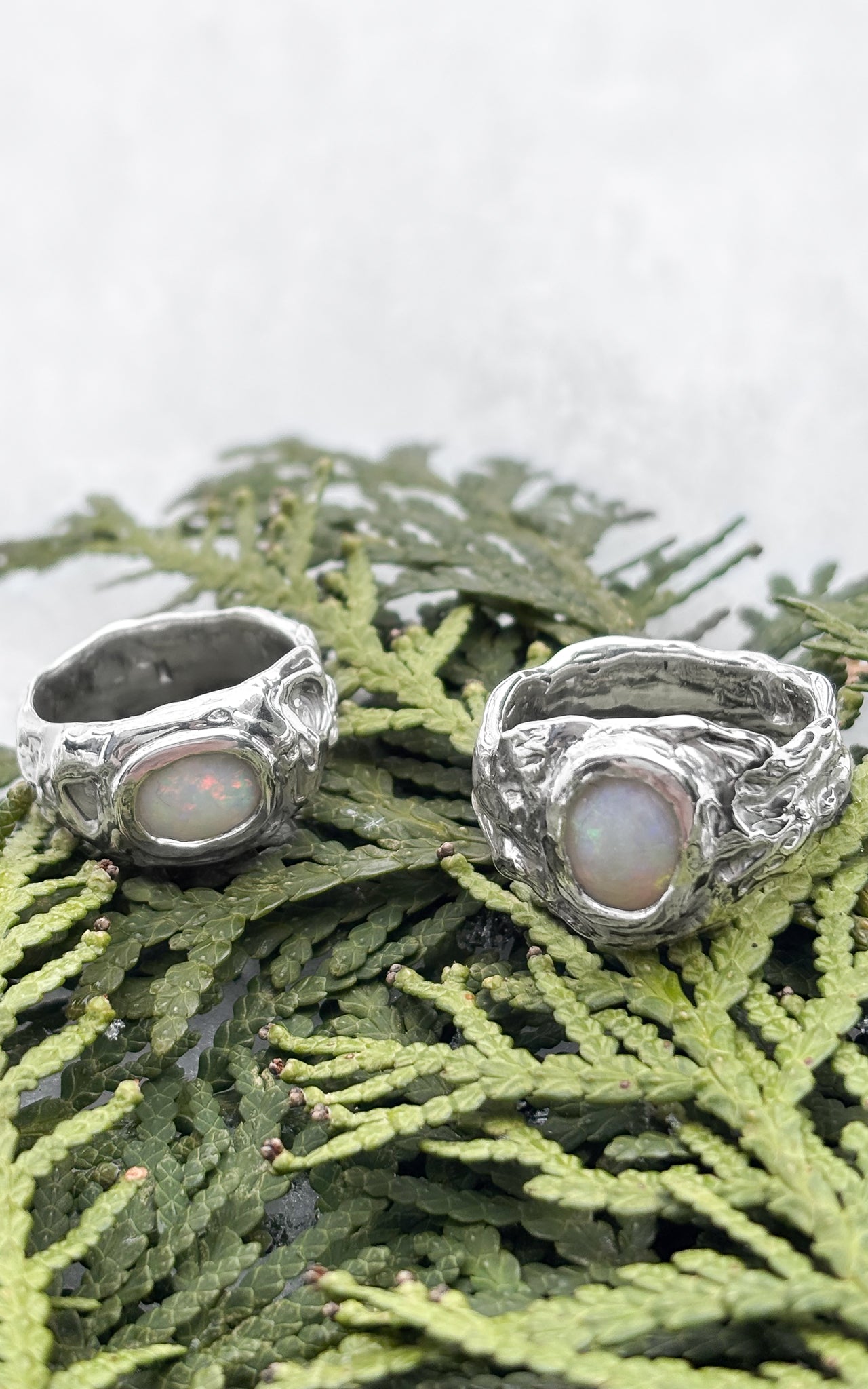 Huron at Winter I Ring - Size 9.25