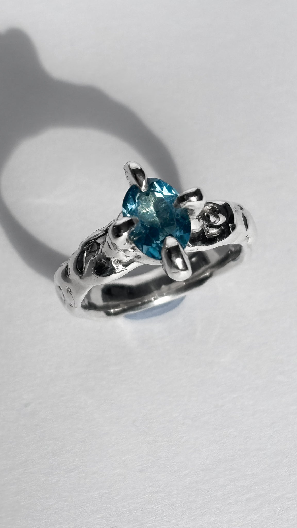 Frozen Tear Ring - Size 6.5