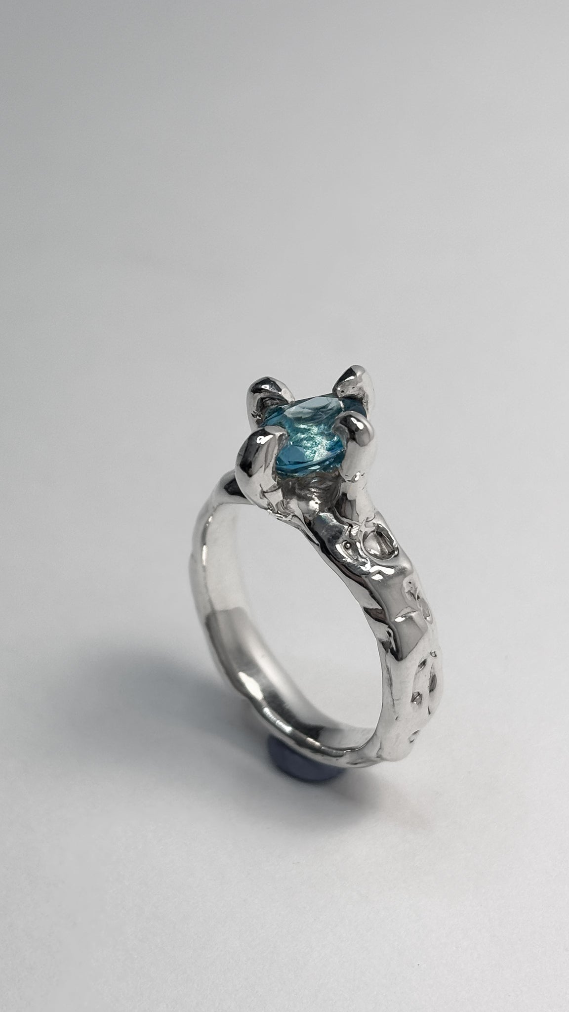 Frozen Tear Ring - Size 6.5