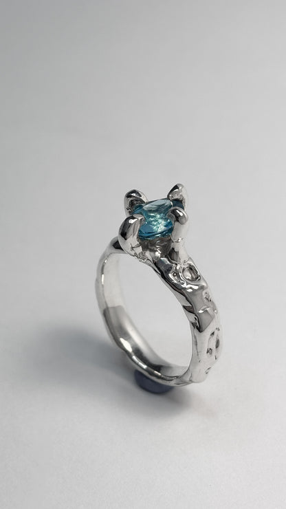 Frozen Tear Ring - Size 6.5