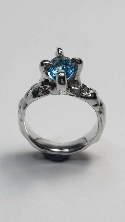 Frozen Tear Ring - Size 6.5