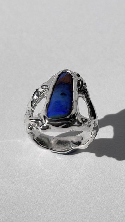 Midnight Indigo Ring - Size 7.5