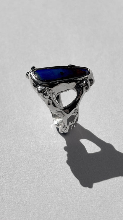 Midnight Indigo Ring - Size 7.5