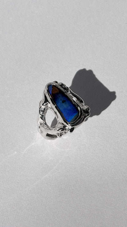 Midnight Indigo Ring - Size 7.5