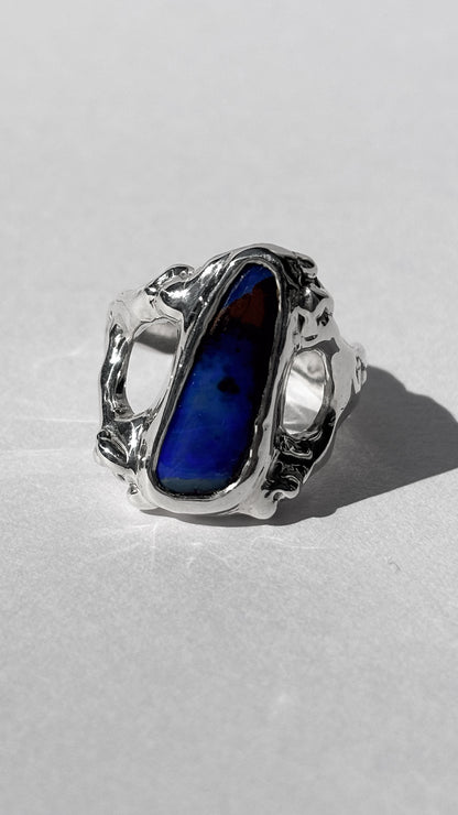 Midnight Indigo Ring - Size 7.5