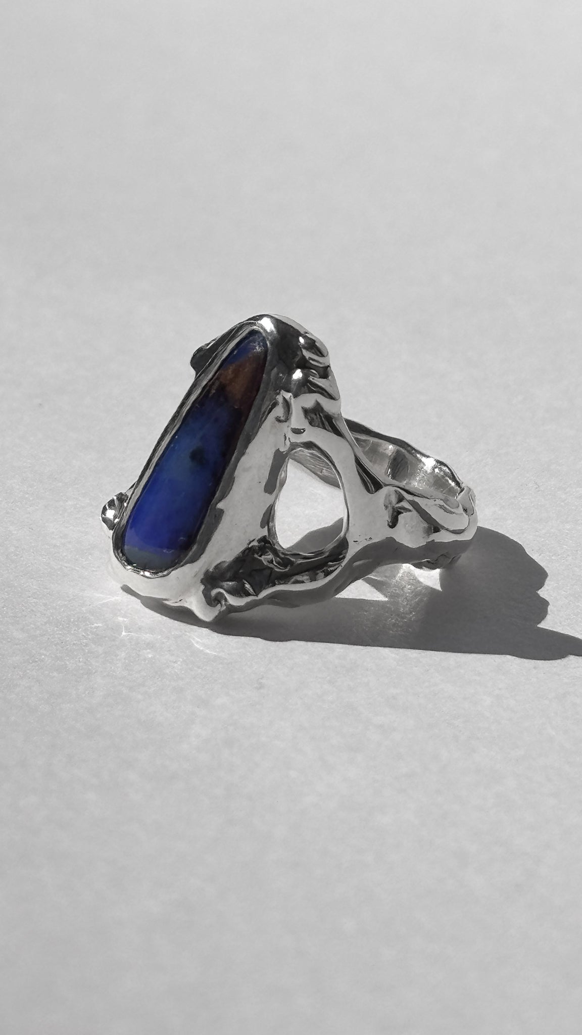 Midnight Indigo Ring - Size 7.5