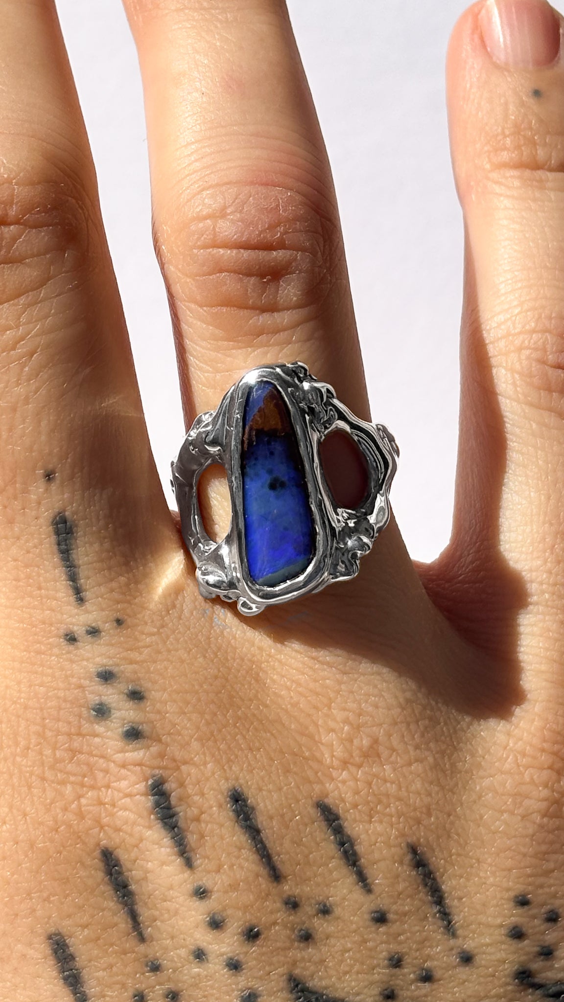Midnight Indigo Ring - Size 7.5