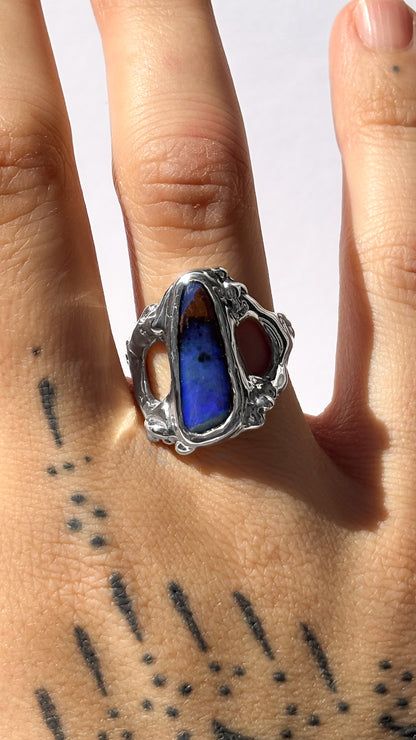Midnight Indigo Ring - Size 7.5