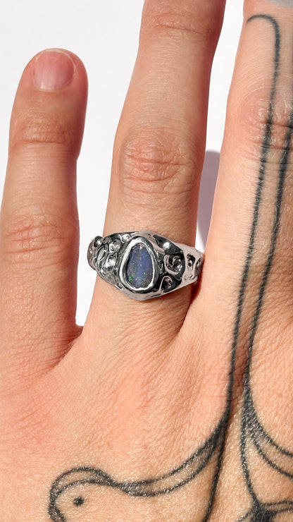 Lavender Web Ring - Size 7.75