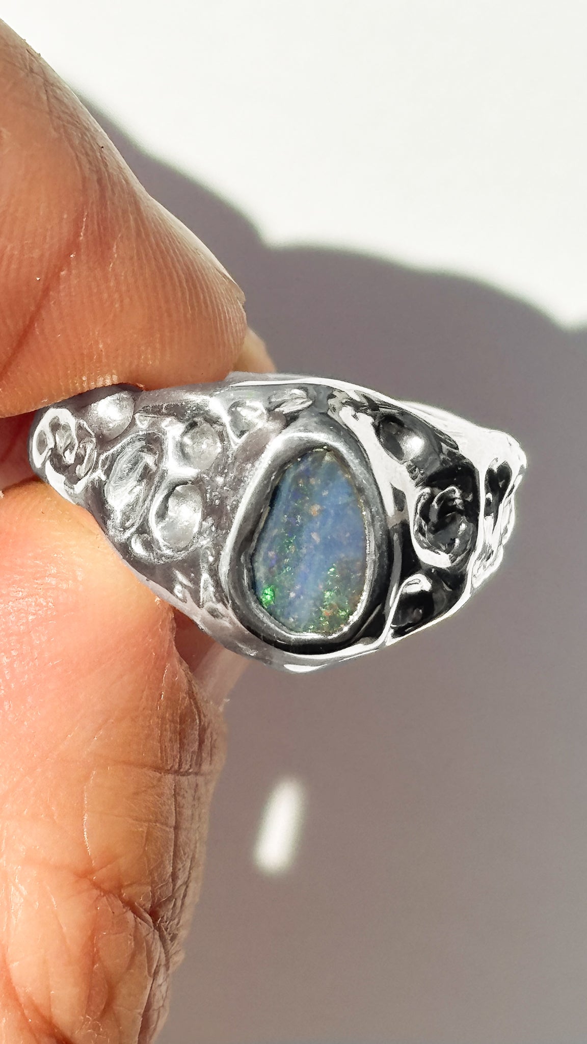 Lavender Web Ring - Size 7.75