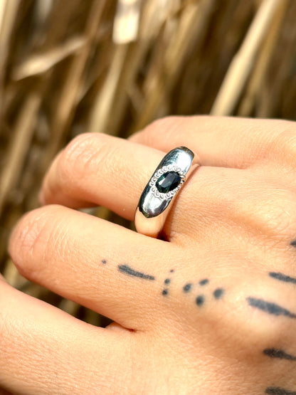 Sapphire Signet - Size 7.25