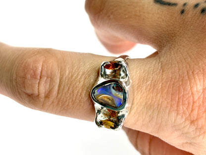 Caramel Galaxy Ring - Size 8.25