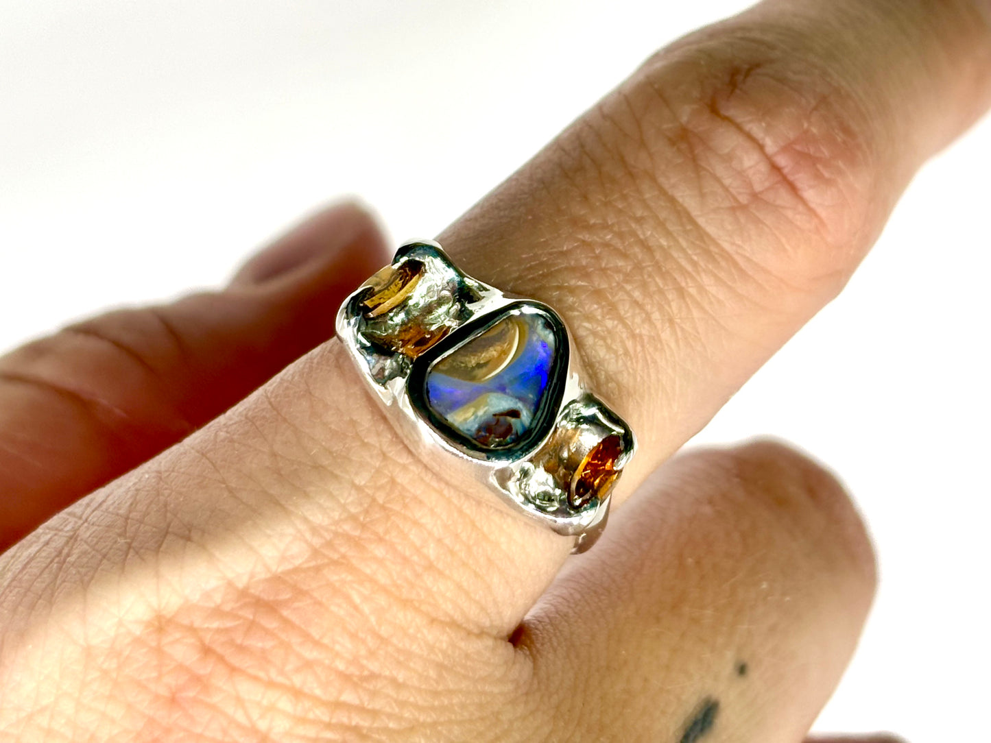 Caramel Galaxy Ring - Size 8.25