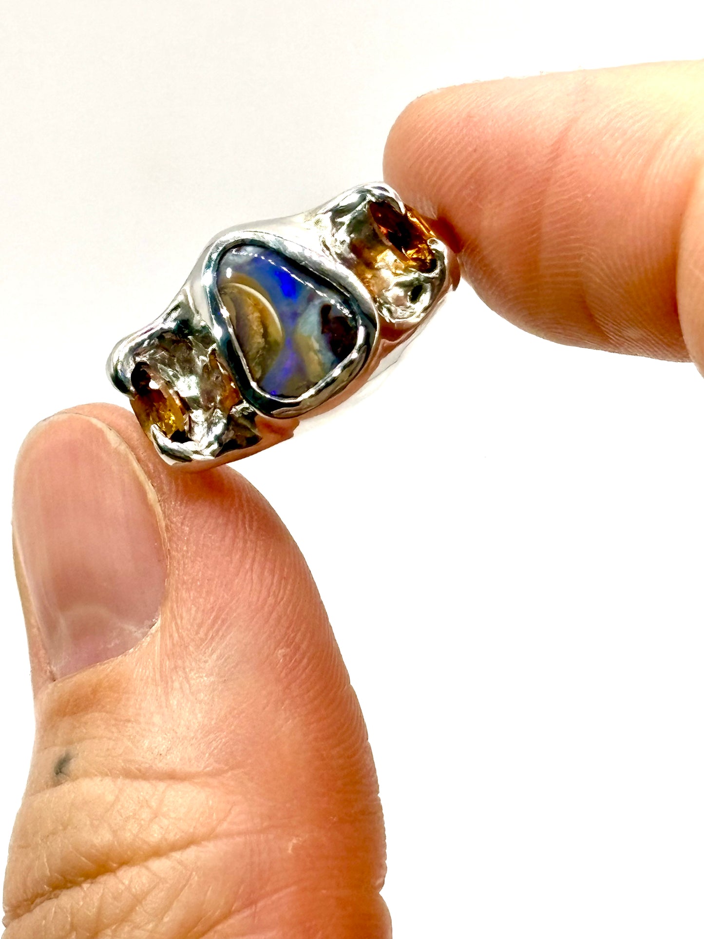 Caramel Galaxy Ring - Size 8.25