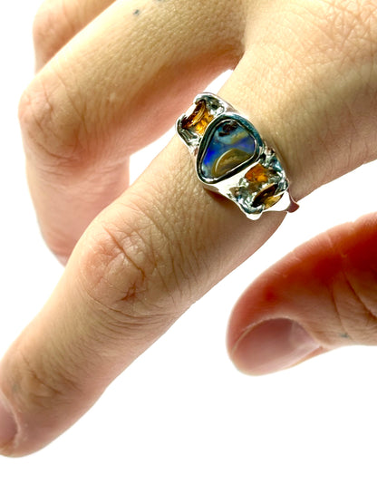Caramel Galaxy Ring - Size 8.25