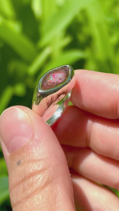 Psychedelic Eye Ring - Size 8